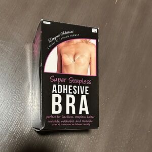 Strapless adhesive bra, size C, used/tried on once